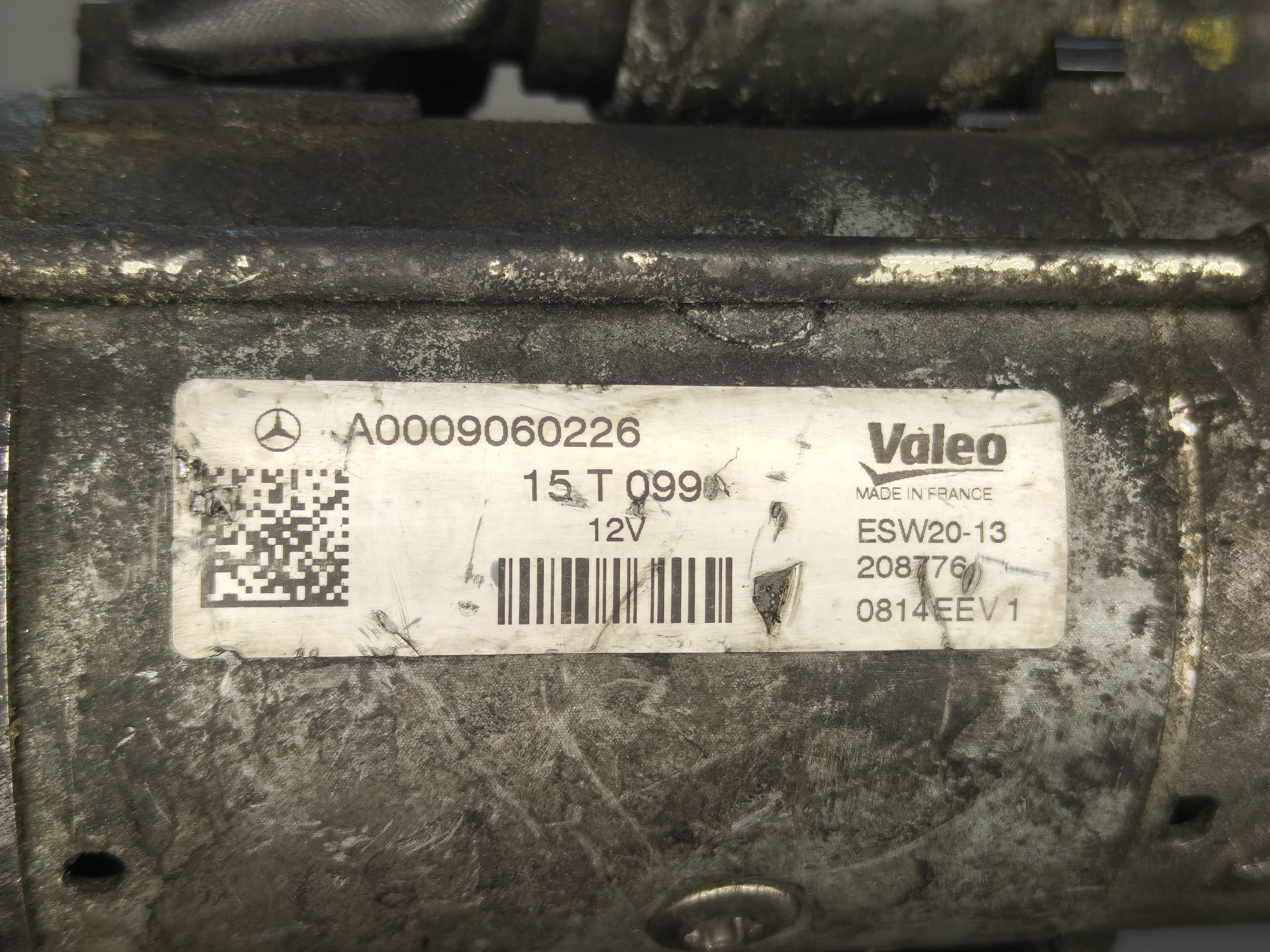 Motor de arranque A0009060226