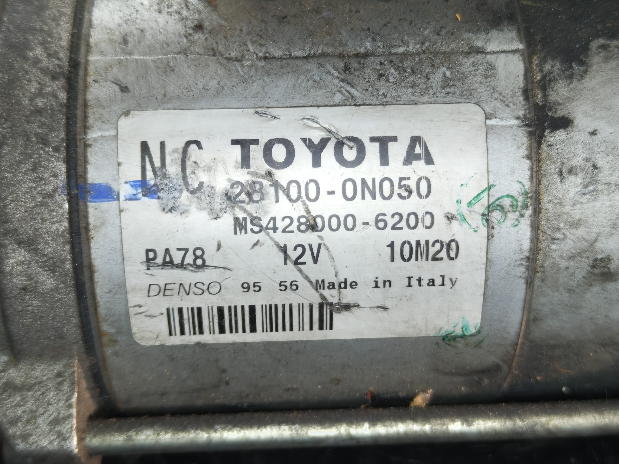 Motor de arranque MS428000-6200 (28100-0N050)