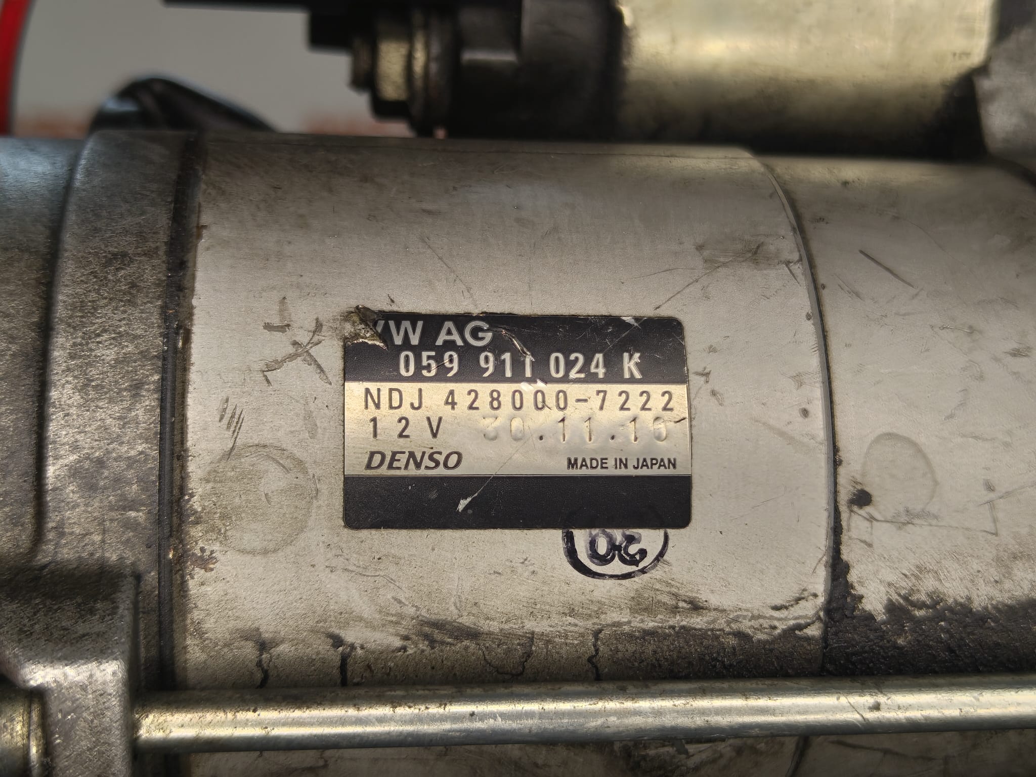 Motor de arranque 059 911 024 K