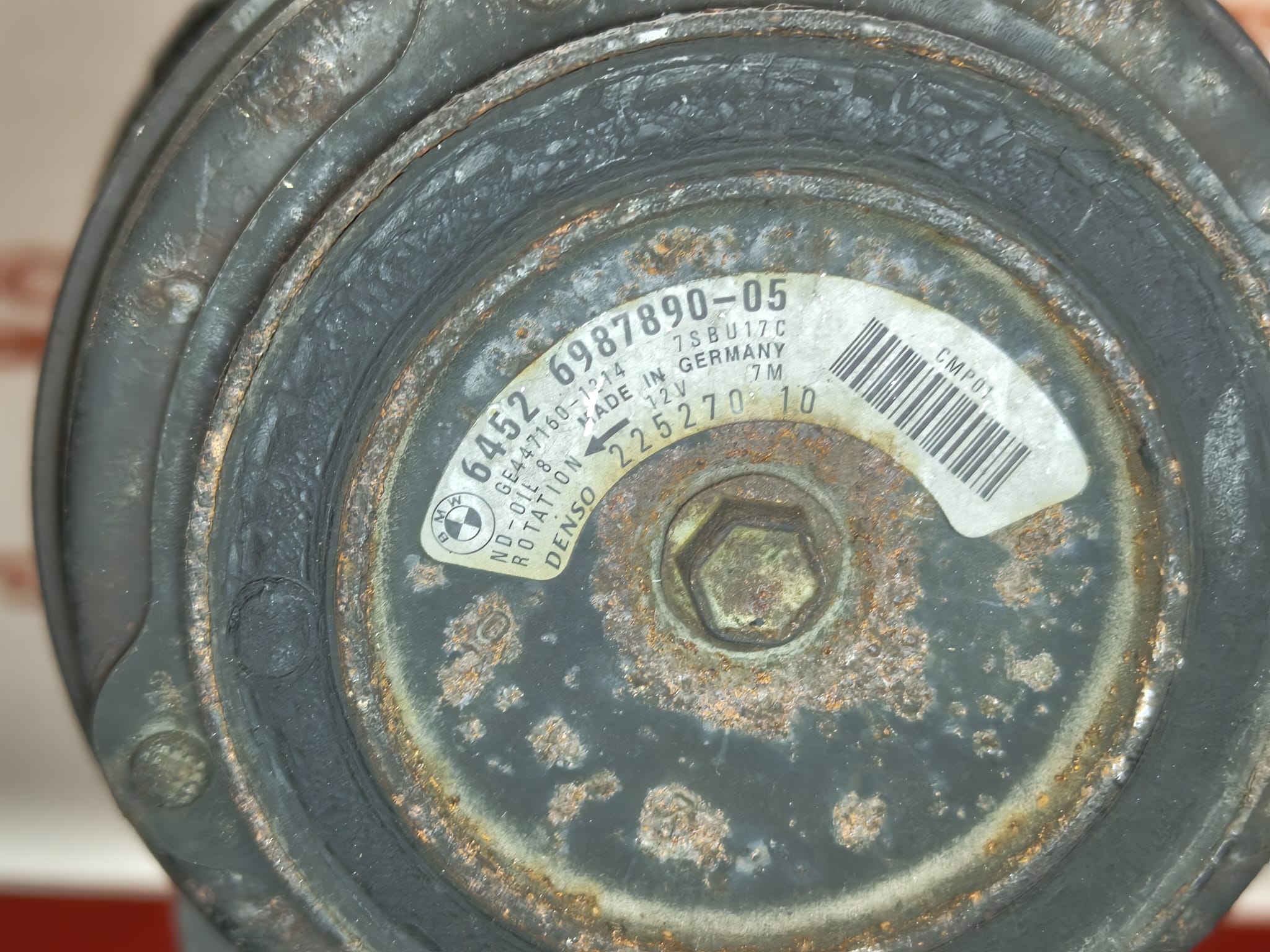 Compresor aire acondicionado GE447260-2982 (6452 6987890-05)