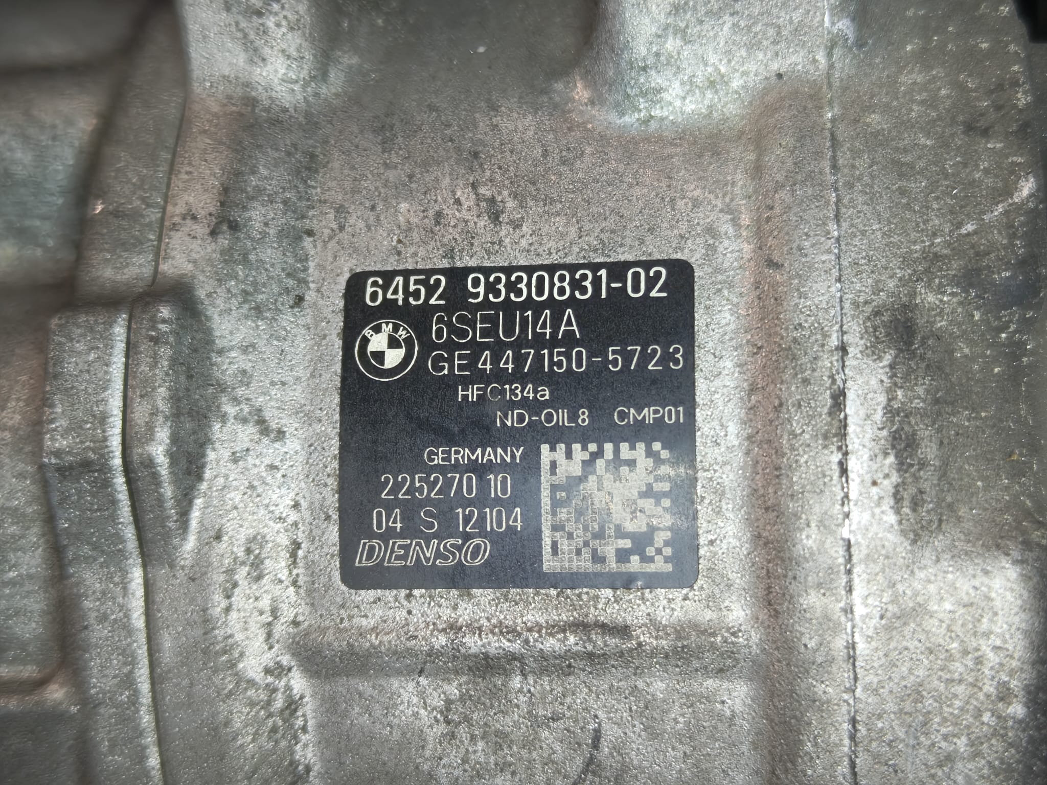 Compresor de aire acondicionado 6SEU14A (447150-5723)