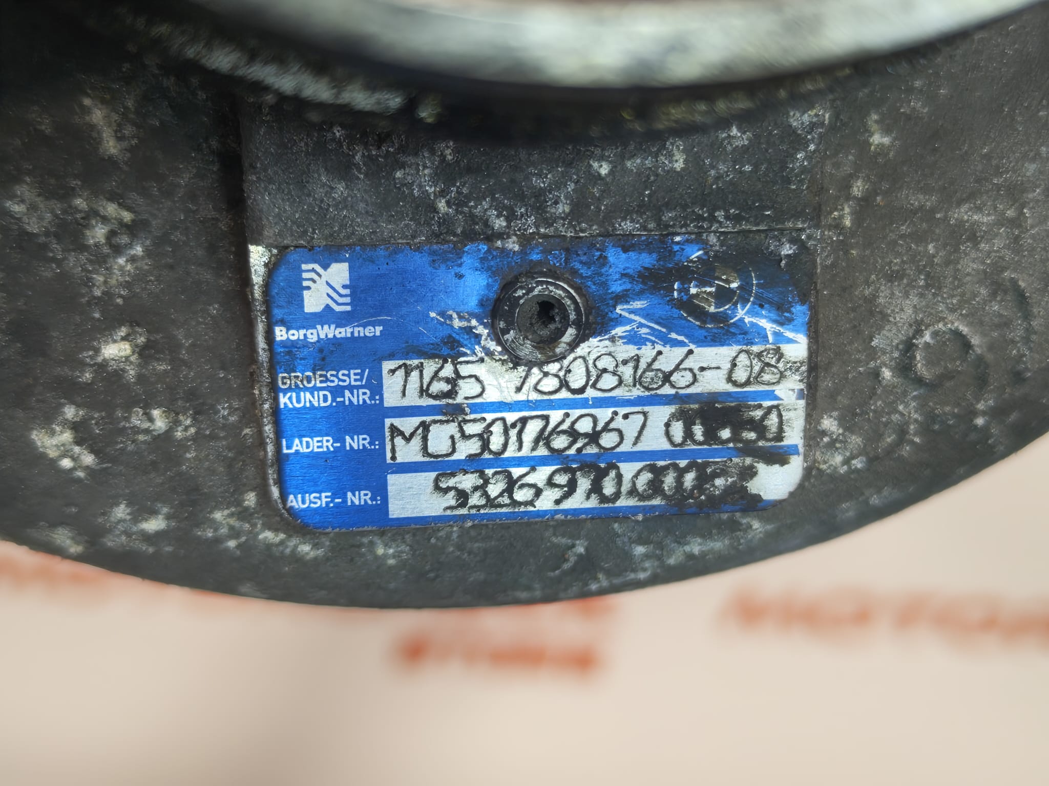 Turbocompresor 11657808166